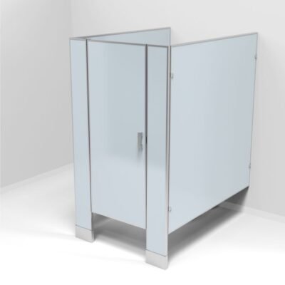 '-MAM M2D-5 Mampara 2 divisiones 100cm frente 150cm fondo, acabado porcelanizado