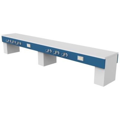 RP40-8 Repisa puente cubierta lámina pintada