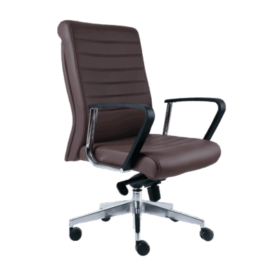 BM 1271 Silla ejecutiva alta, brazo aluminio, base de aluminio