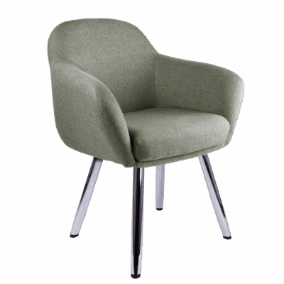 BM 1942 sillón para recepción o visitantes 4 patas