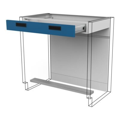 ETCB-120 Espacio de trabajo bajo, con cajón