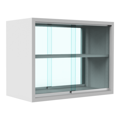 EVR-100 Vitrina para repisa Puertas de vidrio